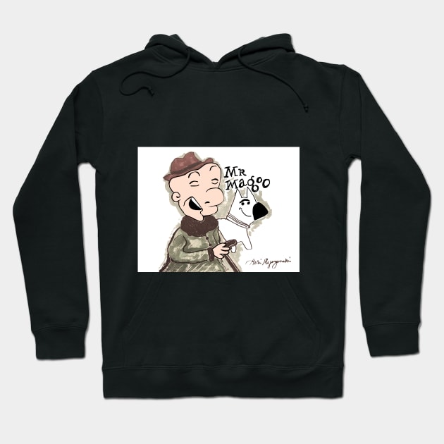 Mr Magoo and McBarker from Whats New Mr Magoo Hoodie by TheArtQueenOfMichigan 